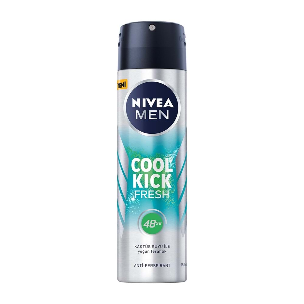 NİVEA COOL KİCK FRESH ERKEK DEODORANT 150 ML SPREY