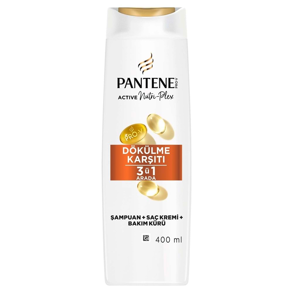 PANTENE DÖKÜLME KARŞITI 3Ü1 ARADA 400ML ŞAMPUAN