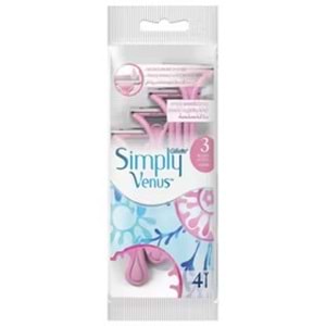 GİLLETTE SİMPLY VENÜS BASİC 3 BICAKLI 4LÜ PAKET