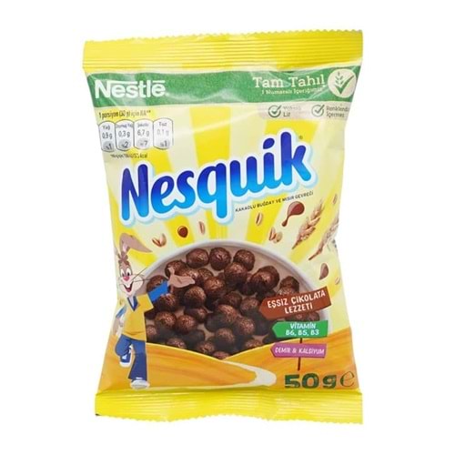 NESTLE NESQUİK KAKAOLU MISIR GEVREĞİ 50g