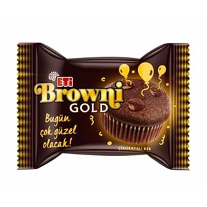 ETİ BROWNİ GOLD ÇİKOLATA SOSLU ÇİKOLATALI KEK 45G