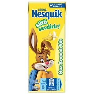 NESLE NESQUİK MUZ AROMALI SÜT 180ML