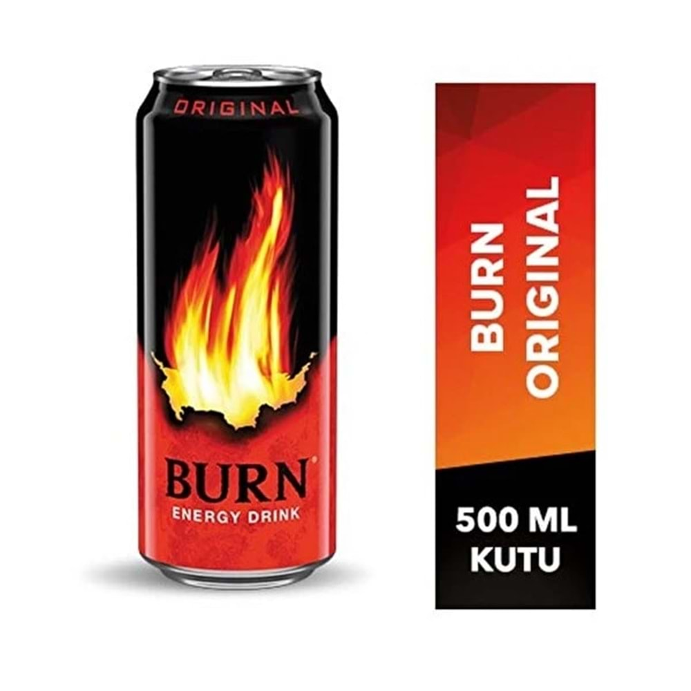 BURN ENERGY DRİNK ORGİNAL 500ML