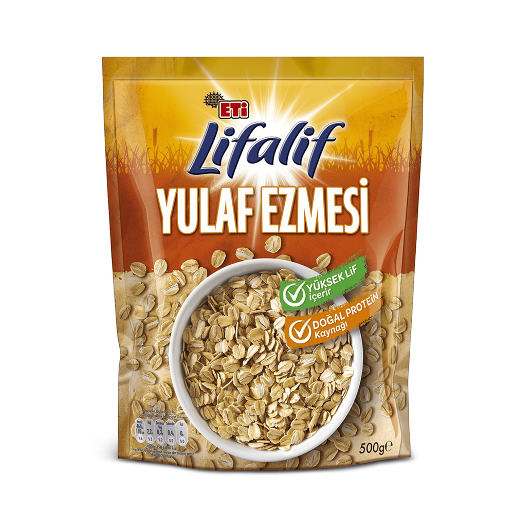 ETİ LİFALİF YULAF EZMESİ 500G