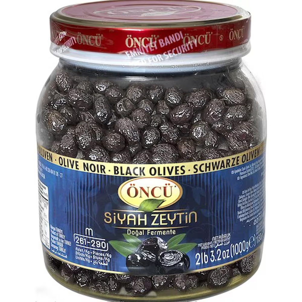 ÖNCÜ SİYAH ZEYTİN 1KG (261-320)