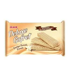 ÜLKER DELUXE GOFRET VANİLYA AROMALI 220G