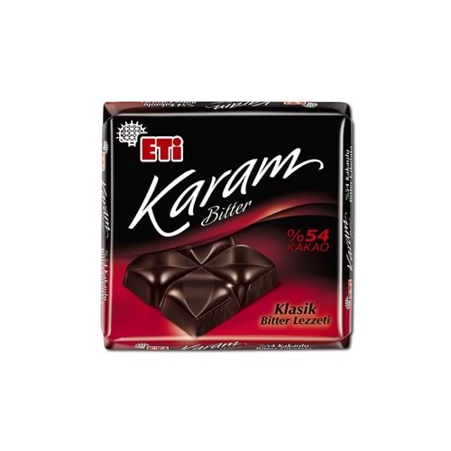 ETİ KARAM BİTTER %54 KAKAO 60G