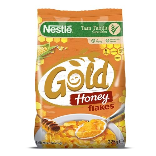 NESTLE GOLD HONEY FLAKES 225G