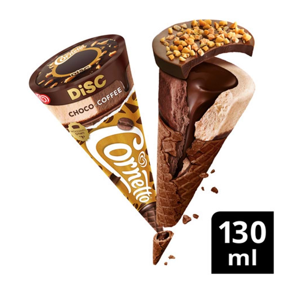 ALGİDA CORNETTO DİSK CHOCO-COFFEE 130ML
