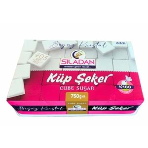 SILADAN KÜP ŞEKER 750G