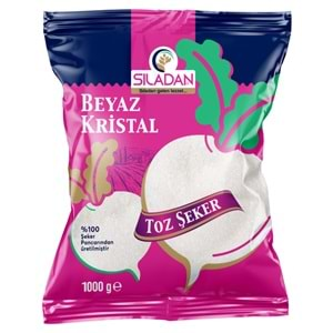 SILADAN BEYAZ KRİSTAL ŞEKER 1KG