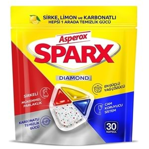 ASPEROX SPARX DAIMOND SİRKE,LİMON VE KARBONATLI 30 KAPSÜL