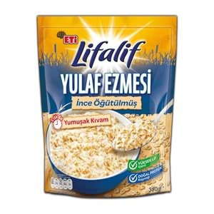 ETİ LİFALİF YULAF EZMESİ İNCE ÖĞÜTÜLMÜŞ 350G