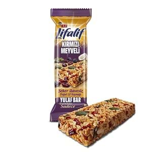 ETİ LİFALİF KIRMIZI MEYVELİ YULAF BAR 35G